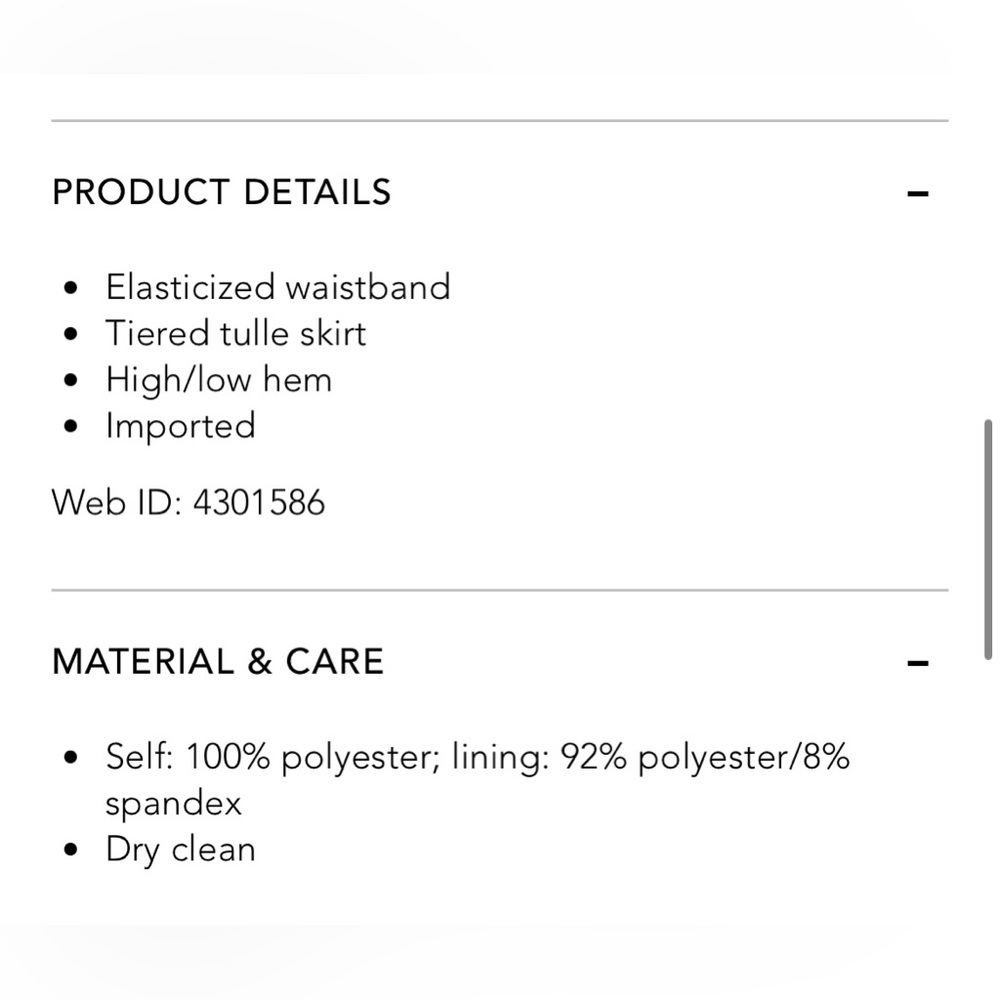 SOLD
BCBGMAXAZRIA
Tiered Tulle Ruffle Skirt - Picture 5 of 11